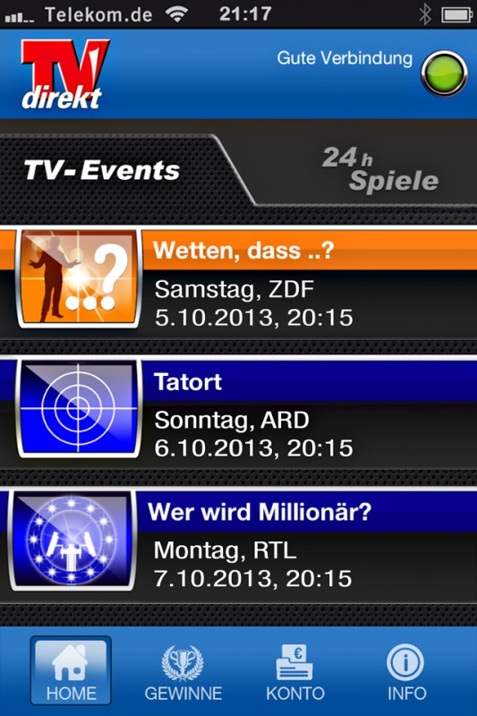 TV direkt Live App