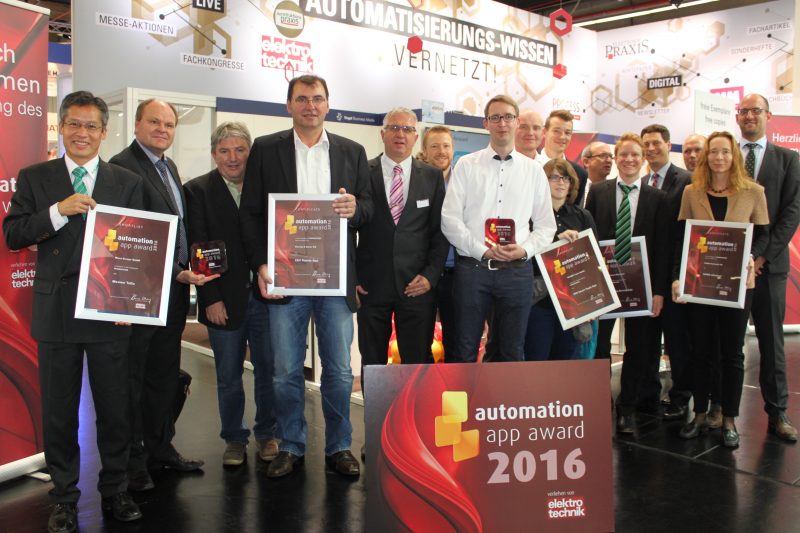 Zwei Gewinner beim automation app award: Marcus stimmte mit ab