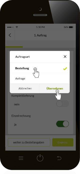 Ref Web Bico Slider Genemigungspflichtiger Warenkorb