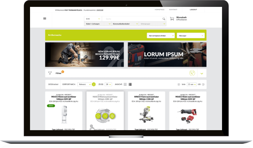 Ref Web Bico Slider Komplette Artikelliste