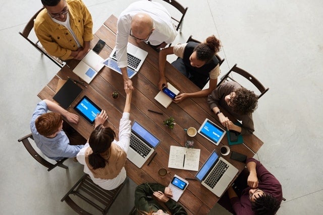Digitale Plattform Vernetzung