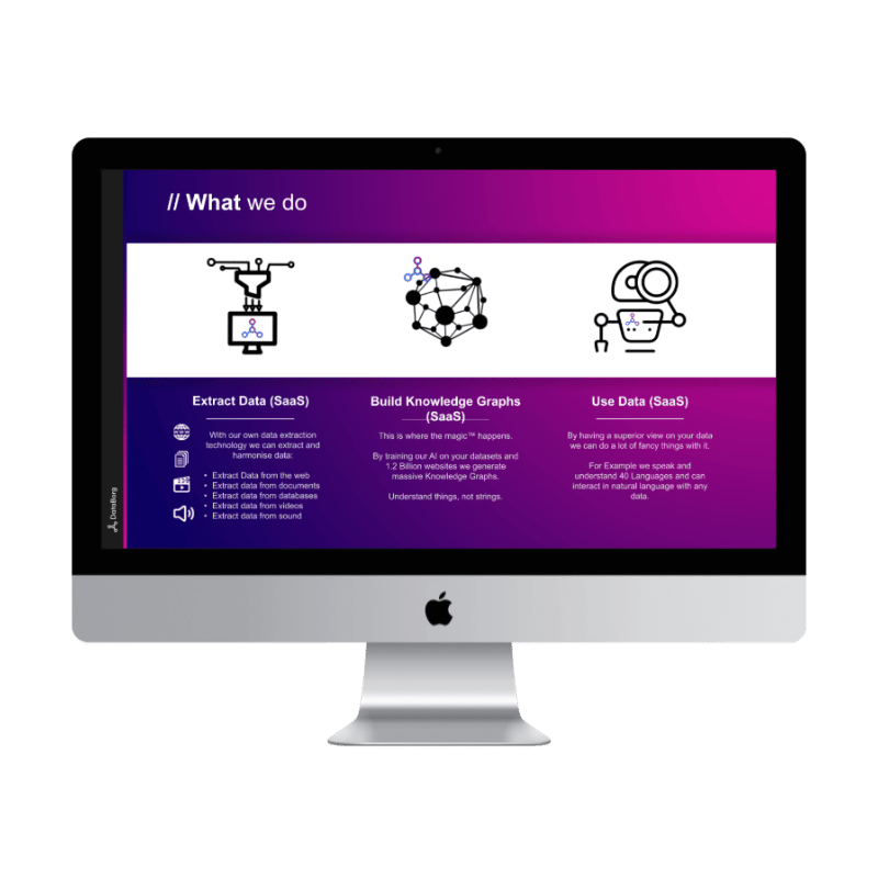 DataBorg Slider Wissensgraphen