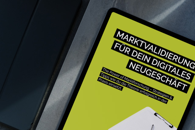 Marktvalidierung digitale Neugeschäfte teaser