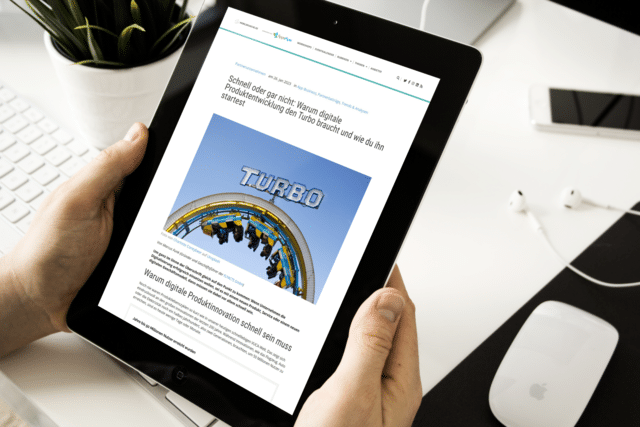 Schnell oder gar nicht: Turbo für die digitale Produktentwicklung